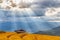 Beautiful landscape of rice terrace view, Chiang Mai