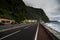 Beautiful landscape on the Road on Madeira Island