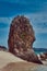 Beautiful landscape rocky stalactite reefs on the shore of Philippine Islands.