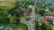 Beautiful Landscape Rondo Stegna Piekny Krajobraz Aerial View Poland