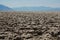 Beautiful Landscape of Salt Crystals, Death Valley