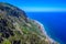 Beautiful landscape scenery in the west of Madeira island, Portgual