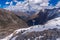 Beautiful landscape snow mountain view of Dagu Glacier National park ,Chengdu, China