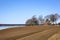 Beautiful Landscape in springtime around the Lake Hornborga, in the middle of Sweden