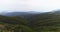 Beautiful landscape of the summer mountains near the Temple of Artemis 4k, slowmotion