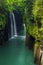 Beautiful landscape of takachiho gorge and waterfall in Miyazaki, Kyushu, Japan