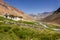 Beautiful landscape of a traditional Ladakhi house