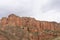 Beautiful landscape view of Binggou Danxia Scenic Area in Sunan Zhangye Gansu Province, China