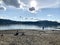 Beautiful landscape view of Lake Sasamat and White Pine Beach in Port Moody, Sept 20 2020