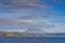 Beautiful landscape view of Lake Toya, Hokkaido, Japan. Presenting Mt. Yotei behind the cloud.