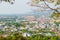 Beautiful landscape view of Phuket city from Khao Rang viewpoint