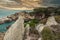 Beautiful landscape, view rocky Pacific Ocean coast at Point Lobos State Reserve in Carmel, California