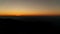 Beautiful landscape view of the sunset, shot from Kamen del peak, Vitosha. Timelapse