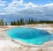 Beautiful landscape, West Thumb Geyser Basin.