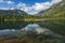 Beautiful landscapes of gold creek pond in Summer with slow shutter