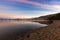 Beautiful lanscape at Lake camp New Zealand.