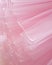 Beautiful layers of delicate pink fabric background