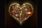 Beautiful Lightening Heart for Lovers Seeking Love