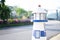 beautiful lighthouse blue white for resort decoration