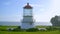 Beautiful lighthouse in Shelter Cove - SHELTER COVE, CALIFORNIA - APRIL 17, 2017 - travel photography