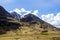 Beautiful Loch Achtriochtan lies at the foot of the Bidean nam bian group of peaks in Glen Coe in the Highlands of Scotland