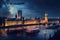 Beautiful London and the river , London City Ai generated