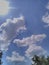 Beautiful Louisiana Sky with Heavenly Clouds