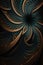 Beautiful luxurious wall art texture background. Generative Ai