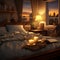 beautiful luxury cozy room generated by AI tool