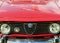 Beautiful luxury vintage car red Alfa Romeo 2000