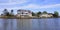 Beautiful luxury waterfront homes by the bay near Rehoboth Beach, Delaware, U.S.A