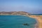 Beautiful Macheria beach on Rhodos island, Dodecanese