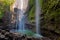 The beautiful madakaripura waterfall in east java, Indonesia