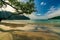 Beautiful Mai ngam beach in Koh Surin national park, the famous free driving spot in Pang Nga, Thailand