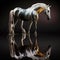 Beautiful majestic horse image, ultra realistic, Generative Ai