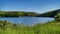 Beautiful Maldon Reservoir. Situated in Dartmoor National Park, Devon, UK.