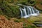 Beautiful Maly waterfall, Czech Republic