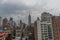 Beautiful Manhattan skyline vista