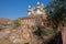 Beautiful marble white Jaswant Thada mausoleum built in 1899