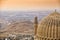 Beautiful Mardin old city landscape from Zinciriye Madrasah