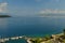 Beautiful marina yachts  in Corfu, Greece. Sea and yachts photography