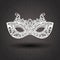 Beautiful Masquerade Mask (Vector)