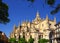 The beautiful and massive Cathedral of Segovia