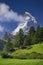 Beautiful Matterhorn. Zermatt, Switzerland.