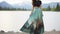 Beautiful Maxi Skirt In Mountain Print - Soft, Romantic Landscapes