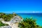 Beautiful mayan beach in Tulum, Quintana Roo, Mexico