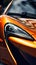 Beautiful McLaren close-up professional photo, Generative AI