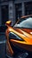 Beautiful McLaren close-up professional photo, Generative AI