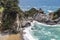 Beautiful McWay Falls on the coast of Big Sur