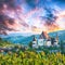 Beautiful medieval architecture of Biertan fortified Saxon church in Romania protected by Unesco World Heritage Site